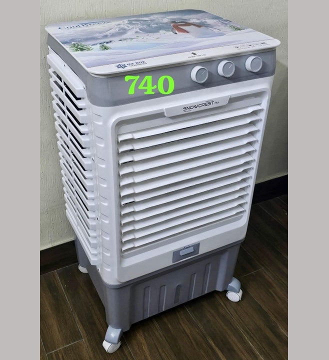Large size Room Air Cooler | Motor Warranty 1 Year | Pure Plastic Body