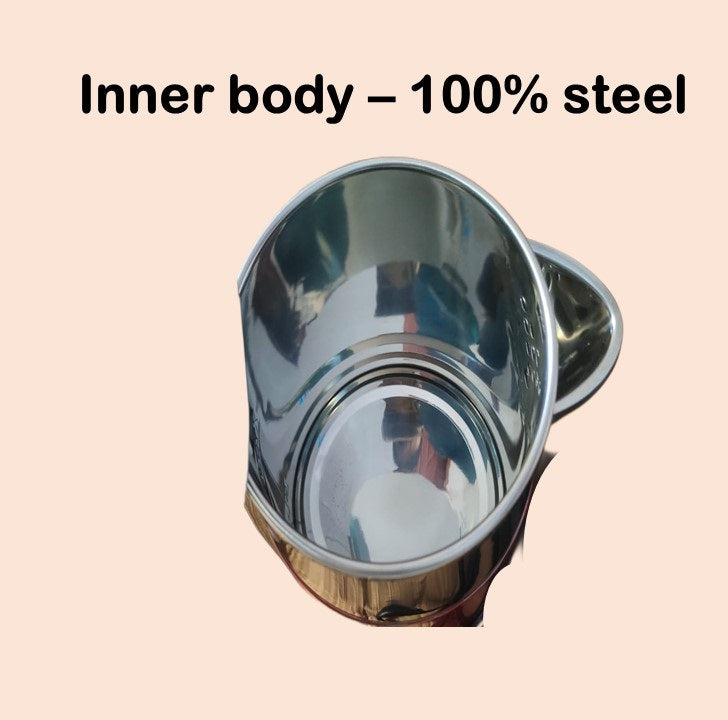 Jumbo size 2.5 Liter Double Body Automatic Electric Kettle – 2 Years Warranty