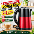 Jumbo size 2.5 Liter Double Body Automatic Electric Kettle – 2 Years Warranty