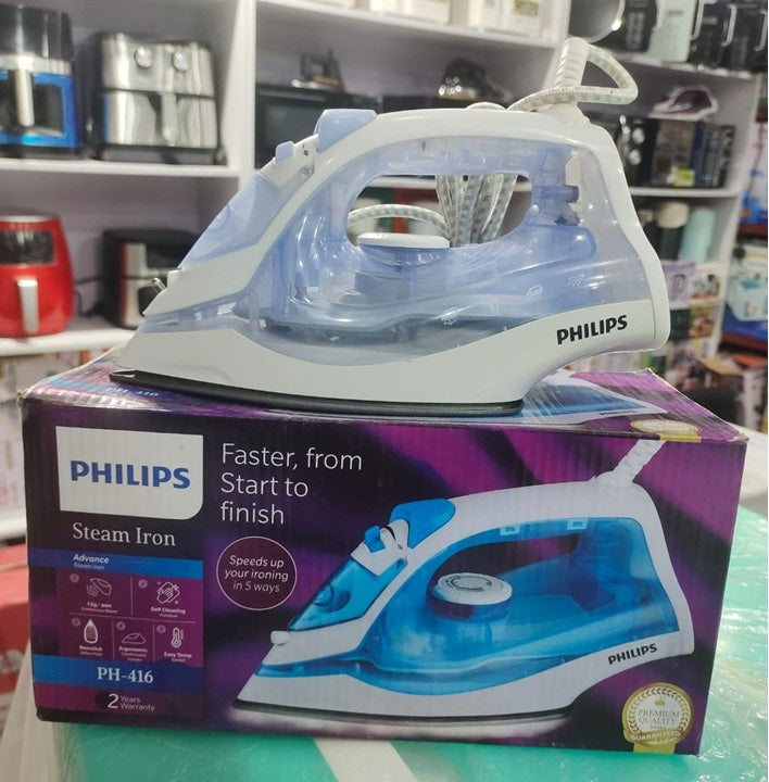 Philips Steam Iron PH – 416, warranty 2 years