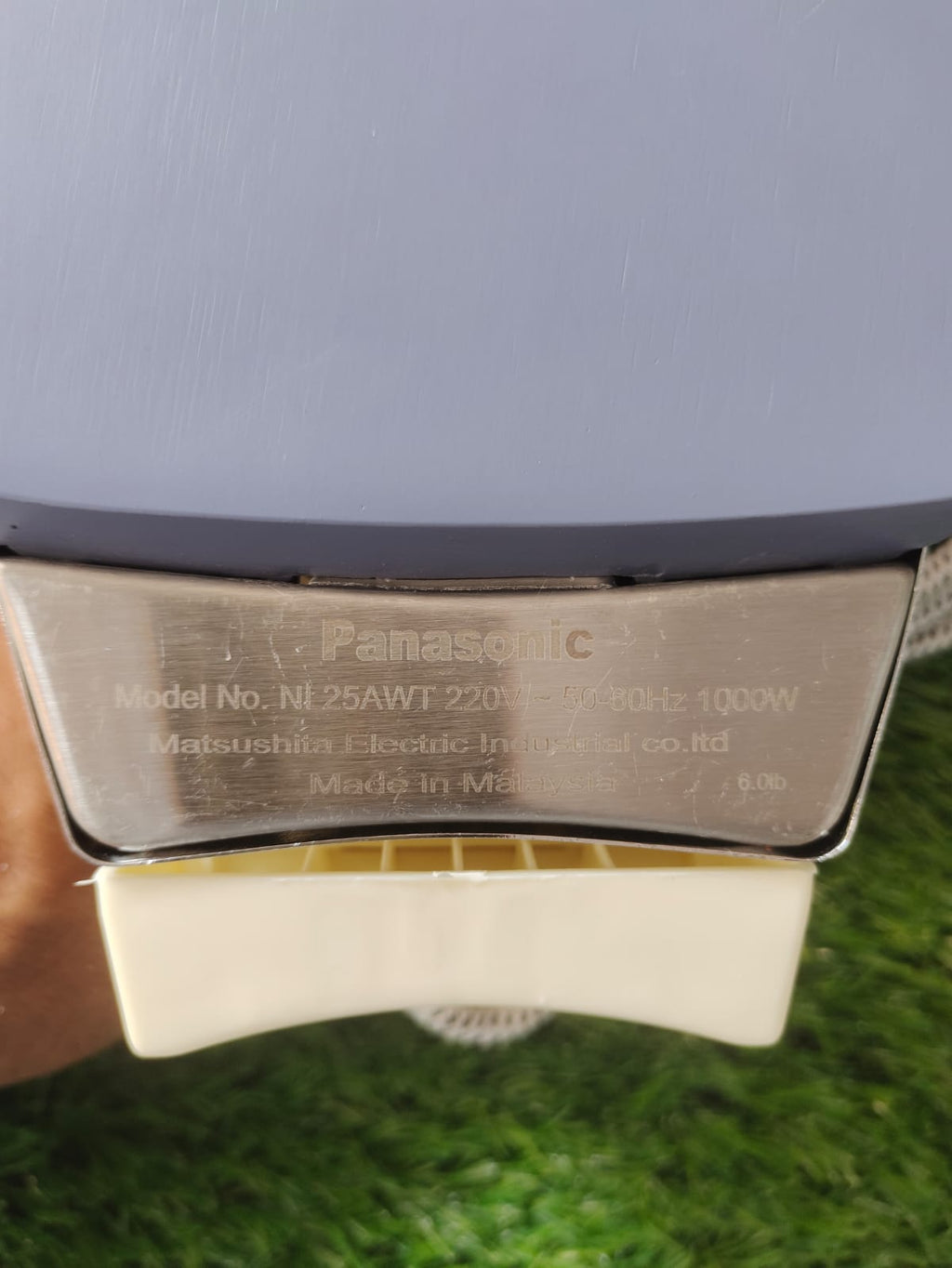 Panasonic Automatic Dry Iron – 1000W Heavy Weight Non-Stick Iron