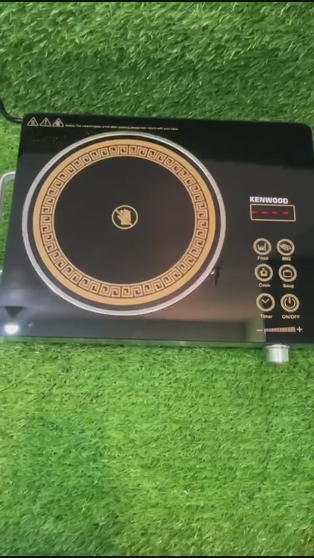 Electric Stove Touch Operated - 3500W Electric Infrared Ceramic Cooker - Temperature Control Hot Plate