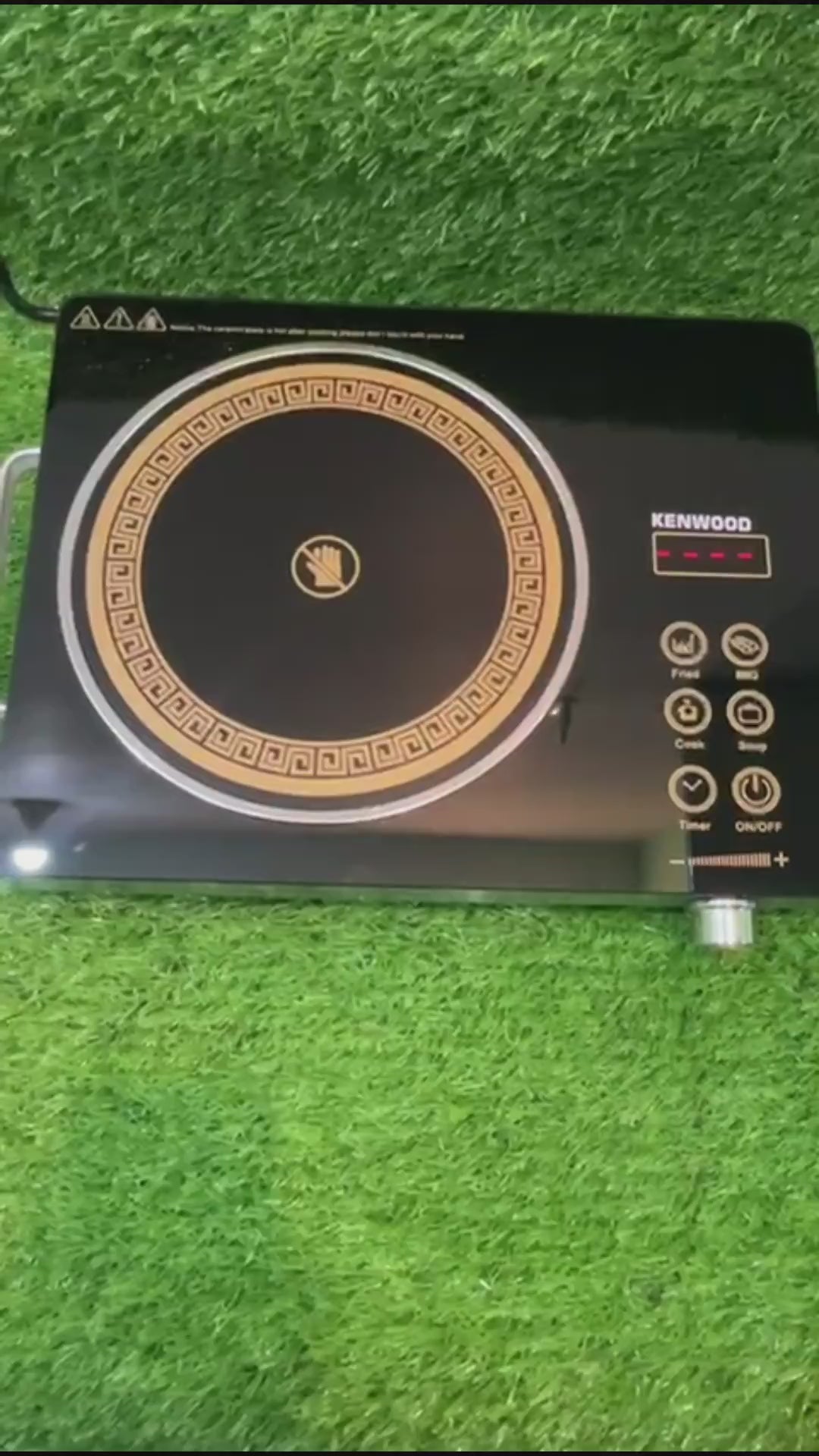 Electric Stove Touch Operated - 3500W Electric Infrared Ceramic Cooker - Temperature Control Hot Plate